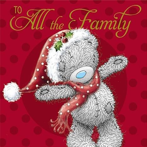 All The Family Me to You Bear Christmas Card £2.09